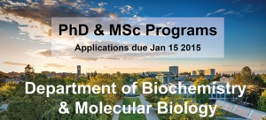 Why PhD and MSc program in BIMB, UBC?