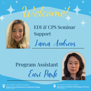 New Staff Announcement! – Laura Andrews & Euri Park