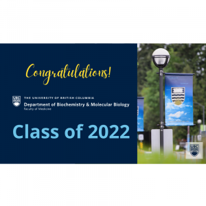 Congratulations to BMB Class of 2022!