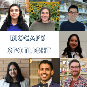 BIOCAPS Spotlight: Trainee members of the EDI committee