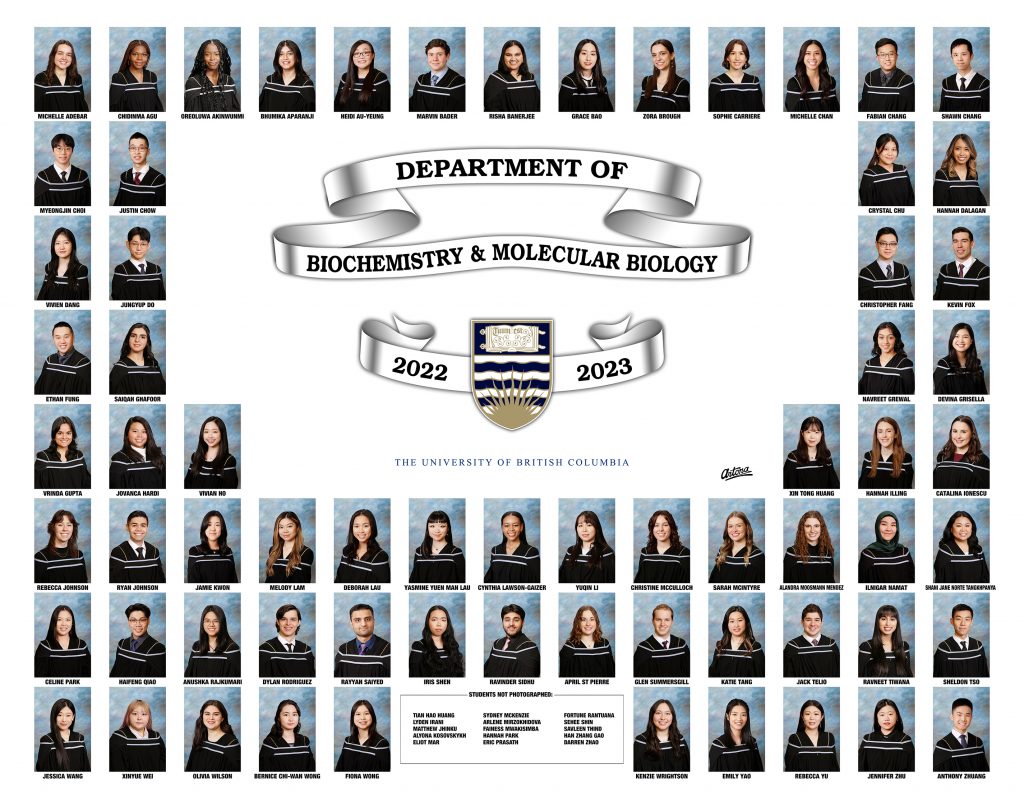 Congratulations To BMB Class Of 2023! | Department Of Biochemistry